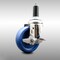 Service Caster 4 Inch 316SS Solid Polyurethane Swivel 1-1/8 Inch Expanding Stem Caster Brake SCC-SS316EX20S414-SPUS-TLB-118 - alternate 1